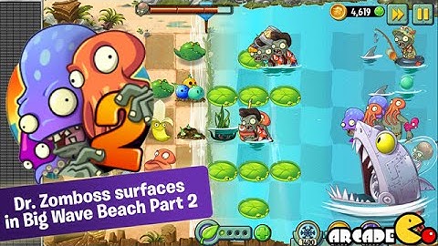 Plants Vs Zombies 2: NEW UPDATE IS HERE Big Wave Beach Part 2