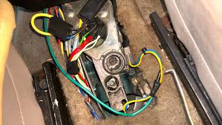 How To Fix SAAB Broken Ignition Cylinder #saab #ignitioncylinder #saab900 #ignitionswitch