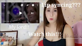 Aida nikolaychuk || is this contestant really lip syncing?? (reaction)