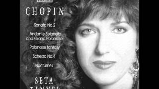 SETA TANYEL plays CHOPIN Piano Sonata No.2 (1990)