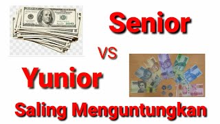#Pembuktian Yunior vs Senior Bahwa Saling#Menguntungkan