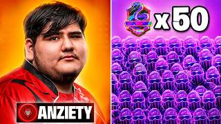 Can 50 IRIDESCENT Players Beat ANZIETY? screenshot 5