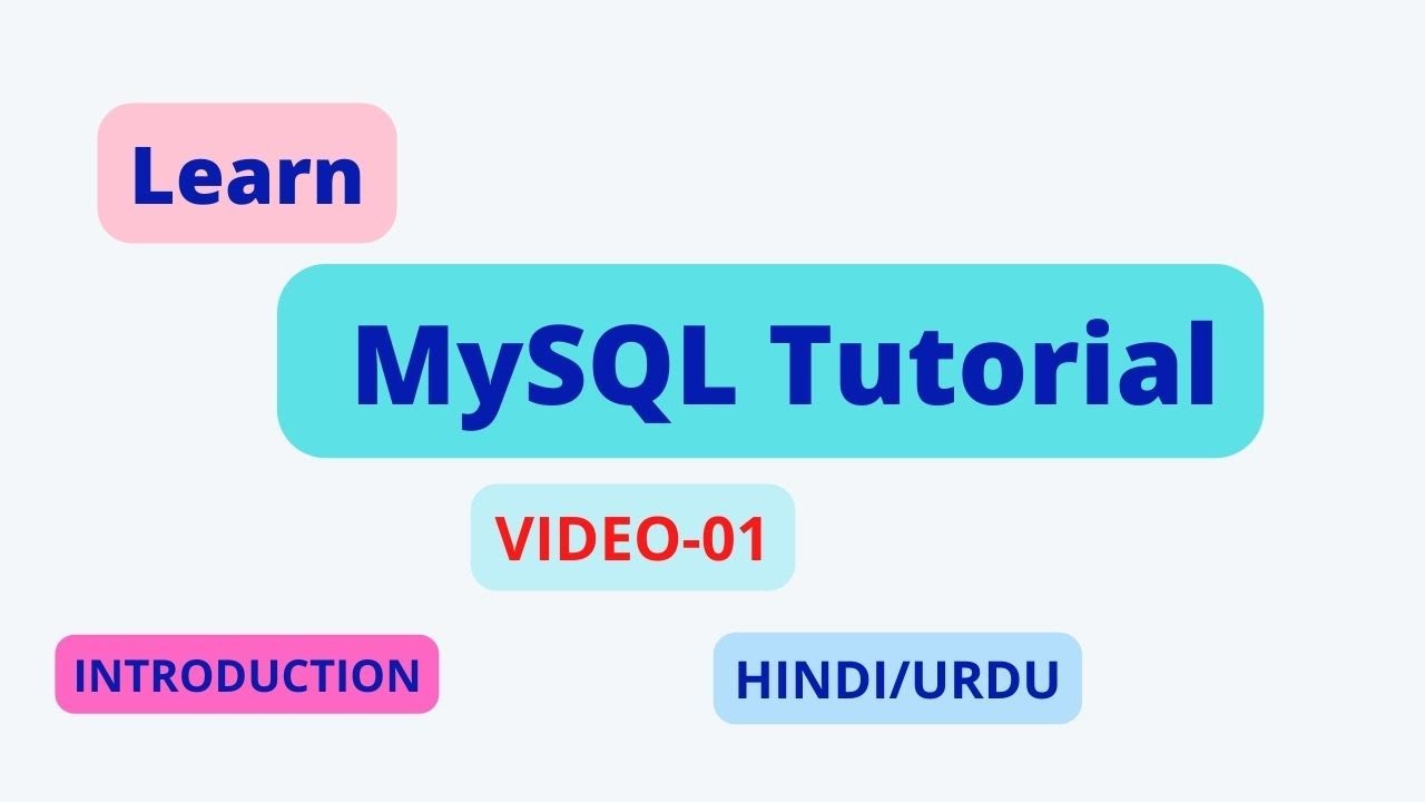MYSQL CREATE DATABASE AND DROP DATABASE IN HINDI - YouTube