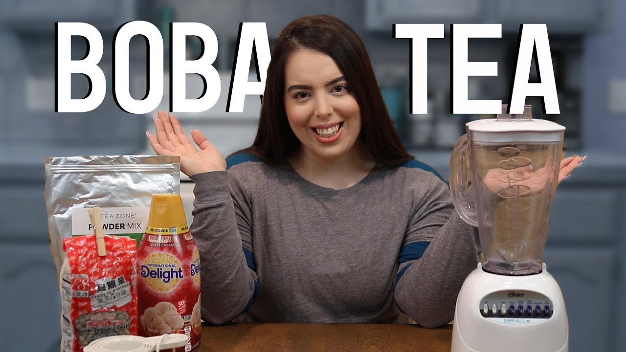 Making Boba Tea at Home! 