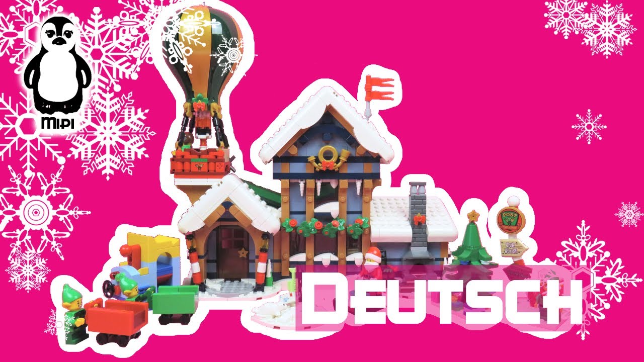 LEGO® Icons 10339 Postamt des Weihnachtsmanns | Speed build | Review | Deutsch