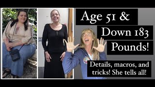 How Anna Maria broke every stall and lost 183 pounds! (TONS OF TIPS IN LESS THAN 11MINUTES!)