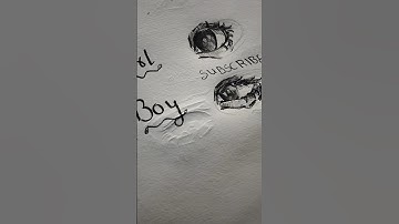 How to draw Girl & Boy eyes Tutorial ✏️ #tutorials #howtodraw #sketch #eyes #drawing #fyppppp #fypシ