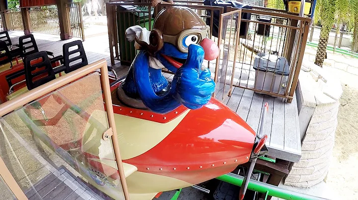 Air Grover Front Row POV Ride at Busch Gardens Tam...