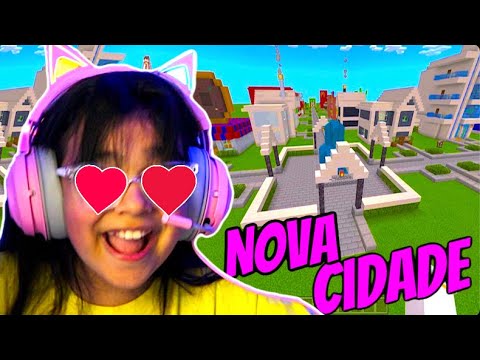 MINECRAFT #22. PRIMEIRAS CONSTRUÇÕES DA NOSSA NOVA CIDADE MODERNA