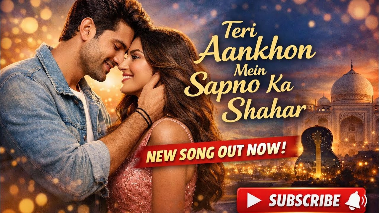 Teri Aankhon Mein Sapno Ka Shahar | New Hindi Romantic Song 2026 | Love Melody #trendingsong #viral