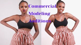 How Auditions For Commercial Modeling are Done In Kenya // Examples