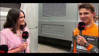 Lando Norris post Sprint Interview | Emilia-Romagna Grand Prix | @Formula1