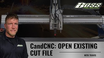 CandCNC: Open existing Cut File