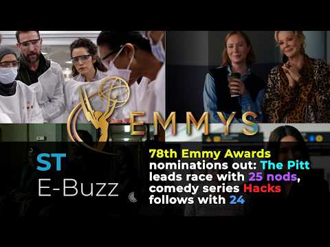 78th Emmy Awards nominations: The Pitt leads race with 25 nods, comedy series Hacks follows with 24