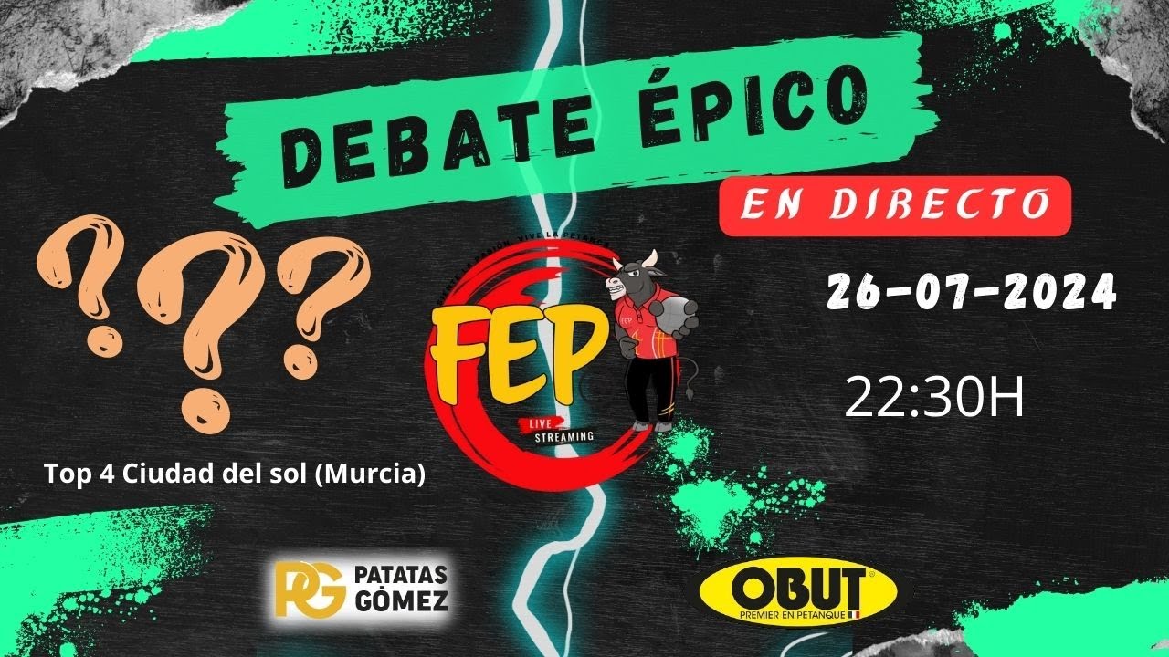 Miniature de la vidéo : DEBATE EPICO Open Internacional Ciudad del Sol 2024