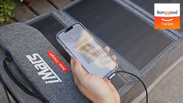 iMars SP-B40 40W Solar Panel Mini Foldable Waterproof Battery Charger - Banggood Tool Sets