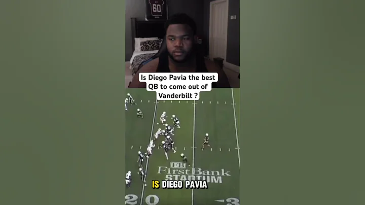 Is Diego Pavia the best QB to come out of Vanderbilt ? #shorts #short #diegopavia #collegefootball