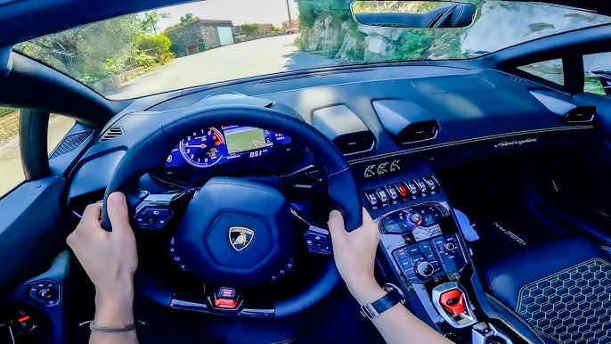 Lamborghini Huracan EVO Spyder on Rodeo Drive 🏁