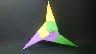 Download lagu 摺紙 三角飛鏢 Origami Three Point Ninja Star 摺紙 三角飛鏢 Origami Three Point Ninja Star