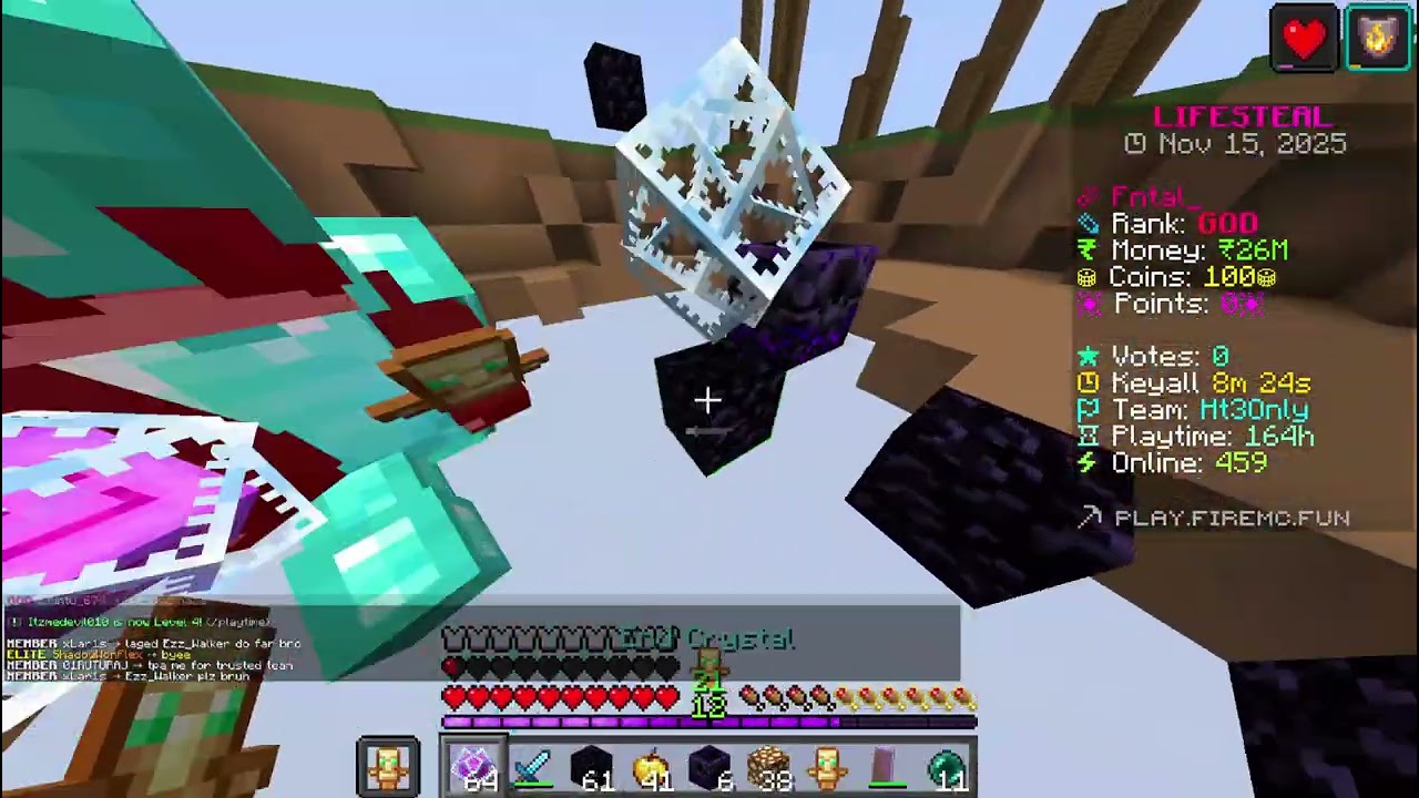 Can I Survive Warp Cpvp Of Deadleast Lifesteal Server? | FireMc