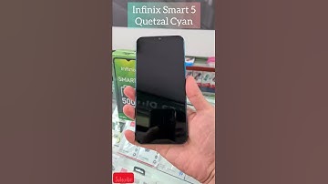 INFINIX SMART 5 QUETZAL CYAN indonesia 🇮🇩