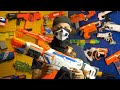 1 Hour of NERF GUN WAR!