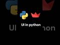 Frontend Meets Backend in Python ⚡