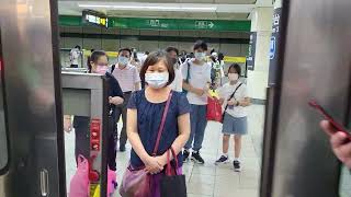 （台北捷運）C321 Dynalink台灣彩繪列車141\/142往BL05亞東醫院BL12台北車站到BL11西門