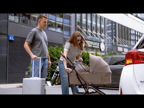 Коляска универсальная 2в1 детская CARRELLO Magia CRL-6555 Spice Beige, бежевая, видео 1
