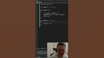 Czym w C różni się definicja funkcji od deklaracji? #shorts