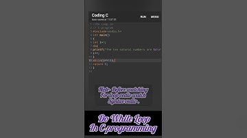 Do While Loop in C-Programming With Example #dowhileloop #coding #cprogramming