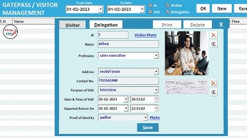 Gatepass Management System / Visitor Management ERP Software Download Watch Now. ‎@vinayerp