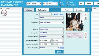 Gatepass Management System / Visitor Management ERP Software Download Watch Now. ‎@vinayerp screenshot 5