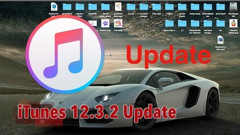 iTunes 12.3.2 Update 