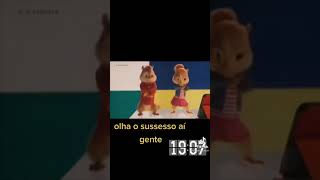 Alvin e os esquilos cantando a Musica no Fundo da Grota