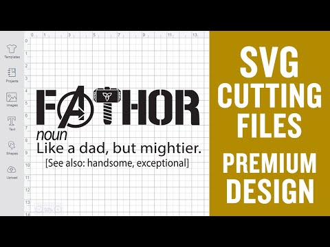 Fathor Svg Cut File for Cricut