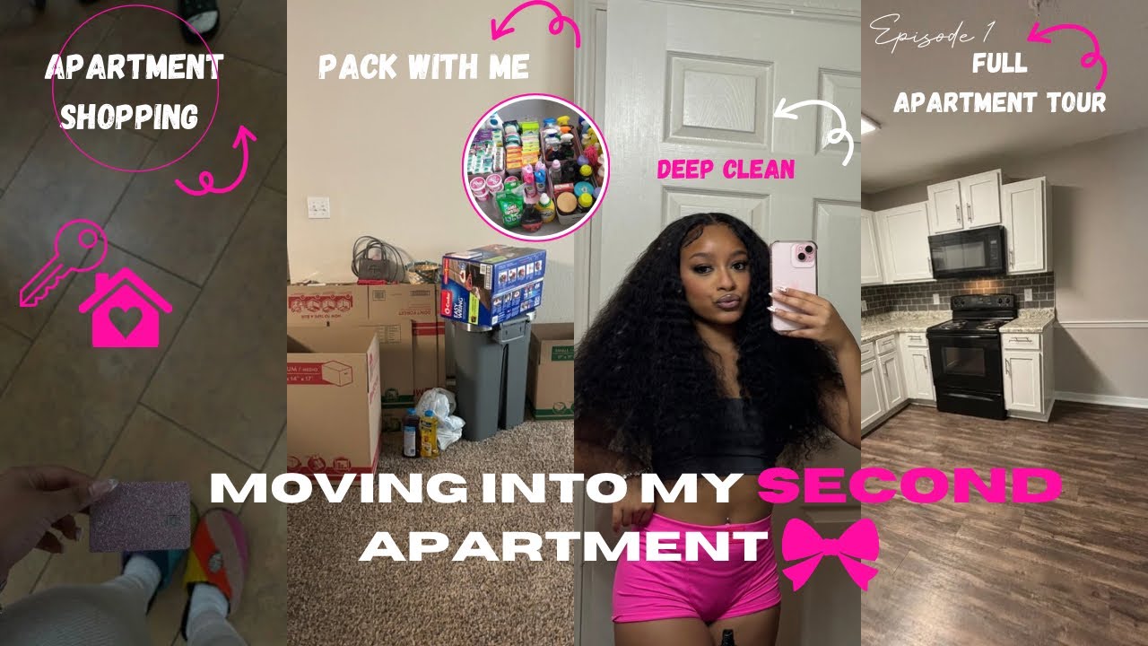 Moving Vlog Ep. 1 | Empty Apartment Tour, Packing, Shopping + Deep ...