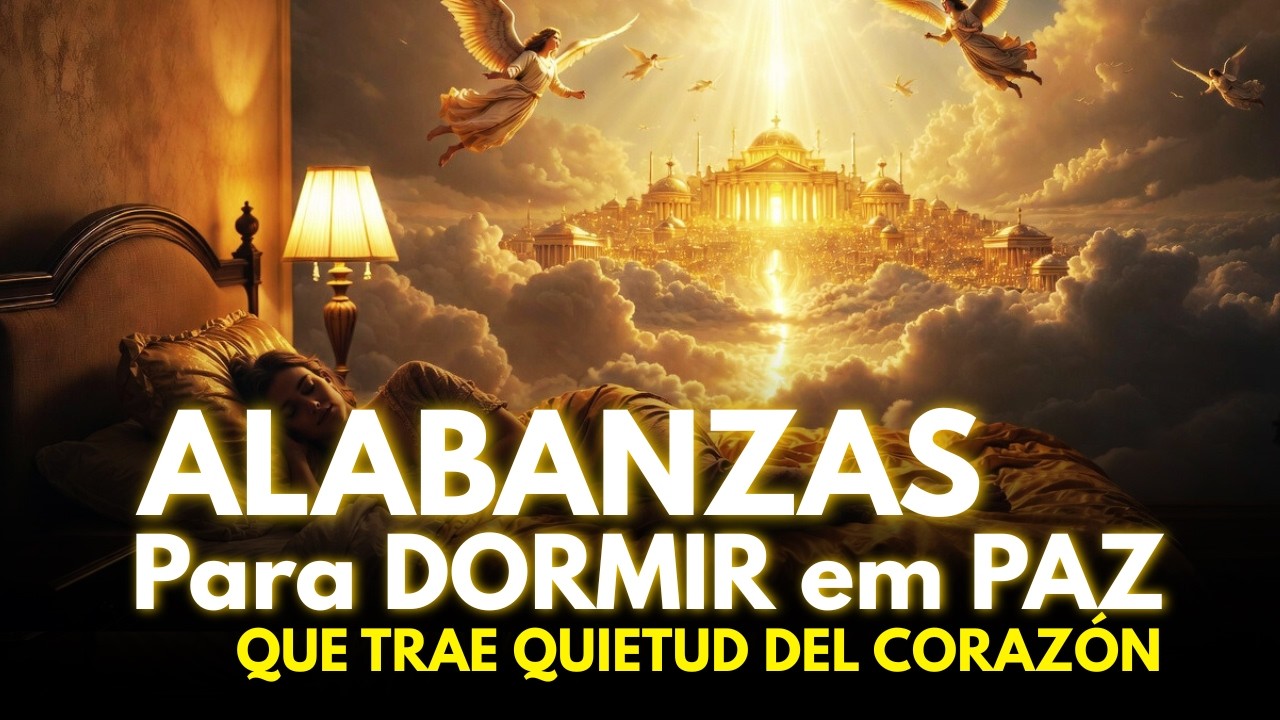 ALABANZAS para DORMIR en PAZ con DIOS ✝️ Música Cristiana que trae quietud del corazóny protección