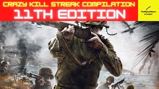 Call of Duty WW2: Crazy Kill Streaks Compilation - 11th Edition!!!