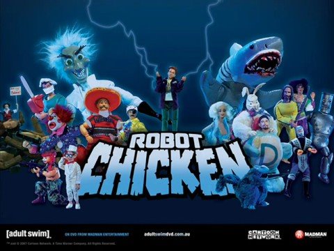 Robot Chicken work it out on the floor with lyrics (Read Description)