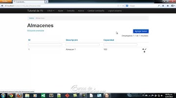 Introducción Curso PHP con Yii y Bootstrap - Sistema de Inventario