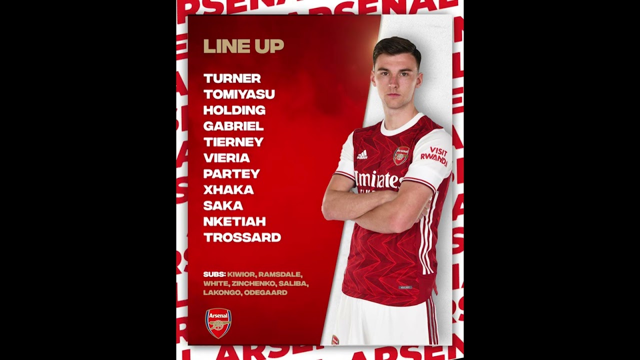 Arsenal Line Up