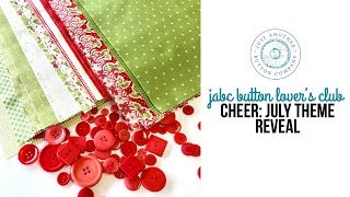 Just Another Button Company | Words with Buttons: July Fabric and Theme Reveal