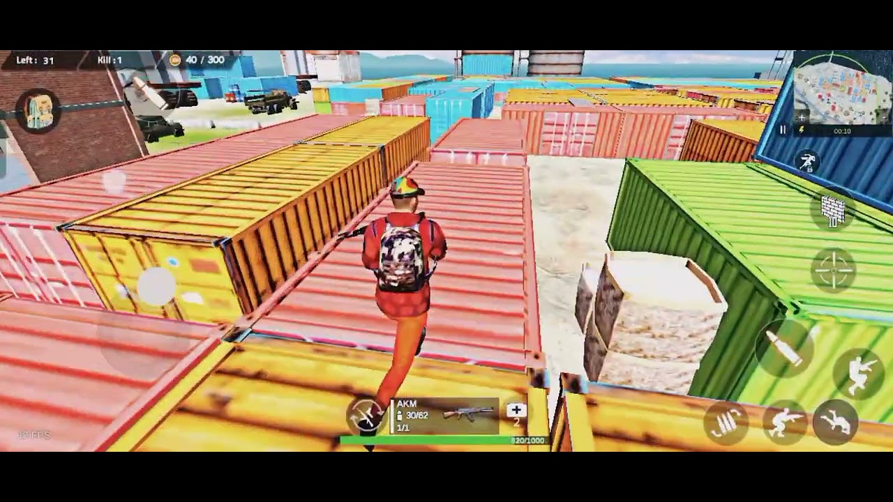 Battleground survival shooter 