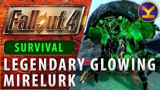 Fallout 4 - Legendary Glowing Mirelurk - SURVIVAL - Spectacle Island