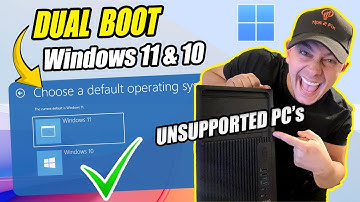 How to Dual Boot Windows 10 And Windows 11 On ANY Computer