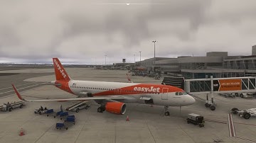 MSFS2024 Ultra Realistic | VATSIM |Full Arrival at LFBO | Fenix A320-214 Easyjet Europe