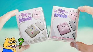 Shy Friends! Random Artisan Keycaps 🙀