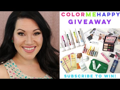 CLOSED GIVEAWAY! $300 value celebrating 3,000 subscribers! "Color Me Happy" giveaway