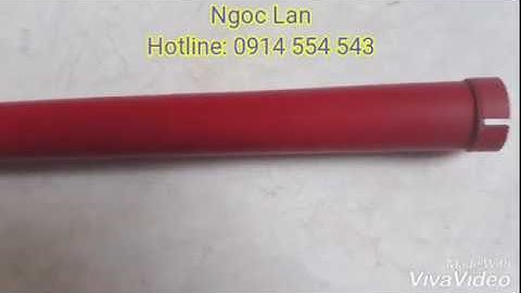 Mũi khoan rút lõi bê tông 27 x 370 mm || Ngọc Lan